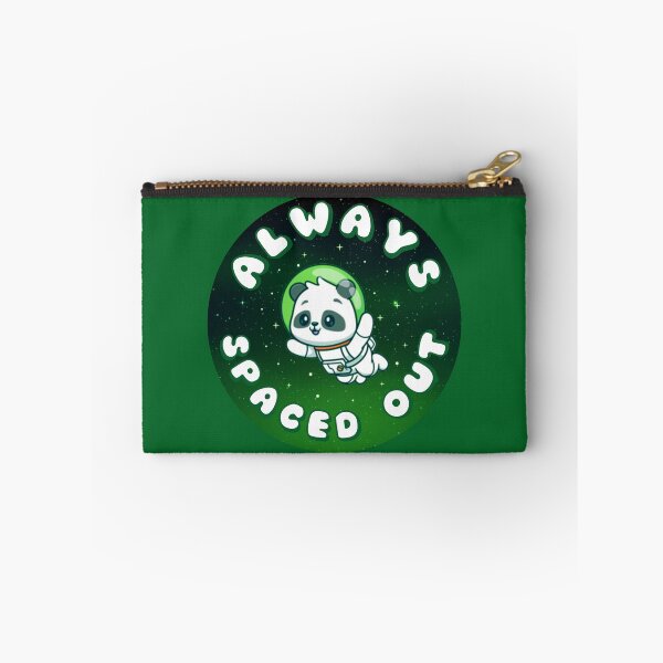 Item preview, ALWAYS SPACED OUT Astronaut Panda Green designed and sold by everything4eva.
