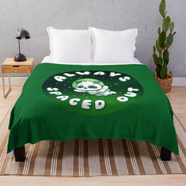 Item preview, ALWAYS SPACED OUT Astronaut Panda Green designed and sold by everything4eva.
