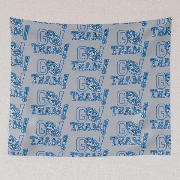 Item preview, Go team! Blue and silver 2 designed and sold by KCAbdelnour.