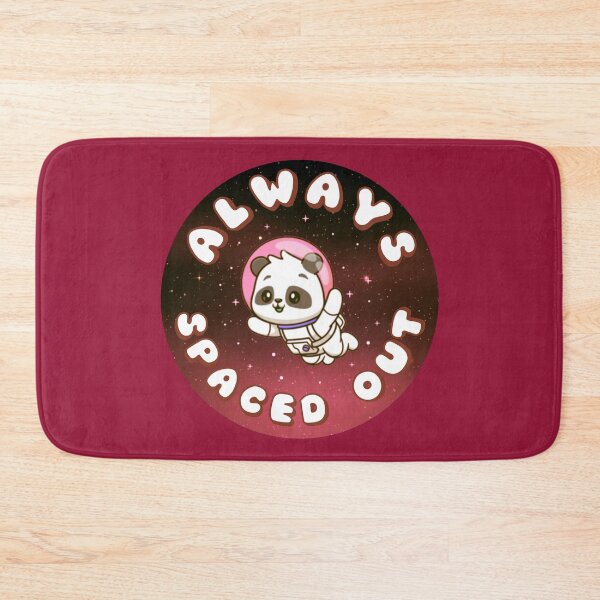 Item preview, ALWAYS SPACED OUT Astronaut Panda Pink designed and sold by everything4eva.