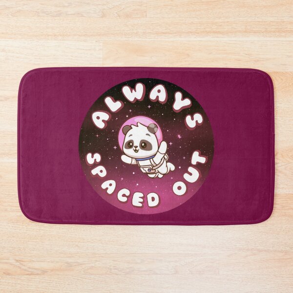 Item preview, ALWAYS SPACED OUT Astronaut Panda Pink designed and sold by everything4eva.
