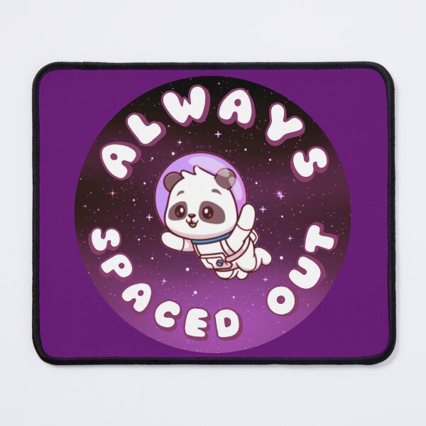 Item preview, ALWAYS SPACED OUT Astronaut Panda Purple designed and sold by everything4eva.