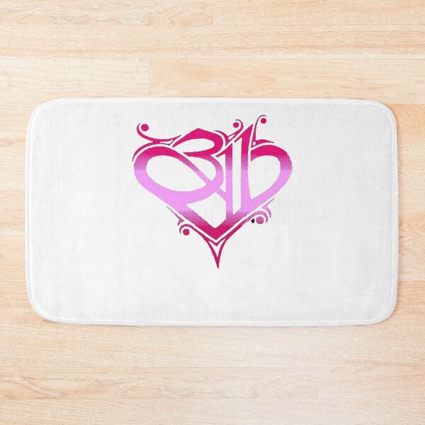 Item preview, Funny Gift For Singer pink love 311 band logo designed and sold by MoreauBouvet.