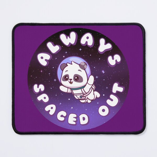 Item preview, ALWAYS SPACED OUT Astronaut Panda Purple designed and sold by everything4eva.