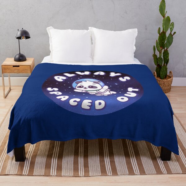 Item preview, ALWAYS SPACED OUT Astronaut Panda Blue designed and sold by everything4eva.