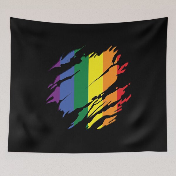 Item preview, LGBTQ+ Grunge Flag designed and sold by bennetthuskers.