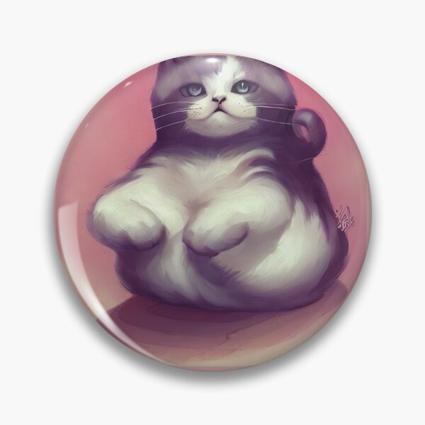 Item preview, cloudy fatty cat designed and sold by Blazefoxar.