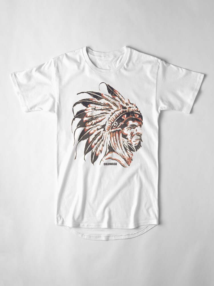 T-shirt long ''ORIGINAIRE DE' : autre vue