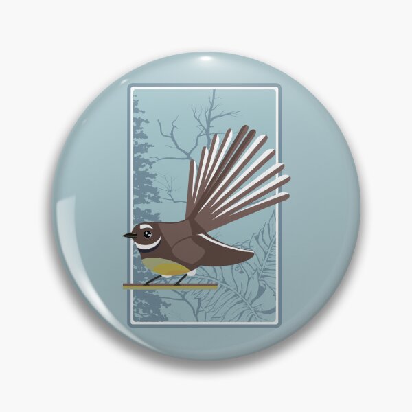 Item preview, Fantail Piwakawaka designed and sold by piedaydesigns.