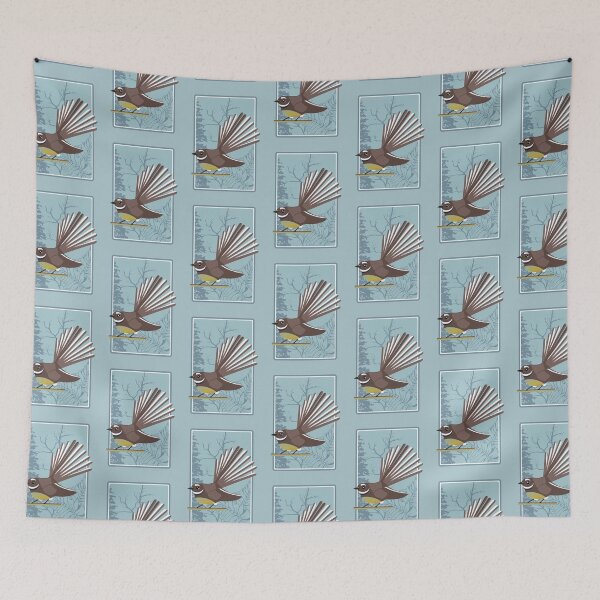 Item preview, Fantail Piwakawaka designed and sold by piedaydesigns.