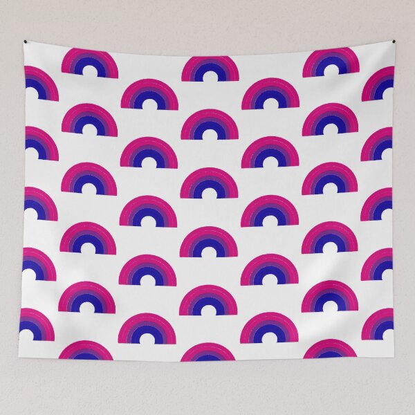 Item preview, bandera bi arcoiris designed and sold by StarlitFirefly.