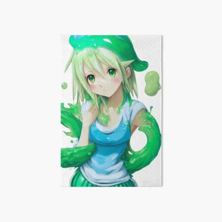 Anime Slime Girl - Nana Art Board Print for Sale by DreamOfBunnies