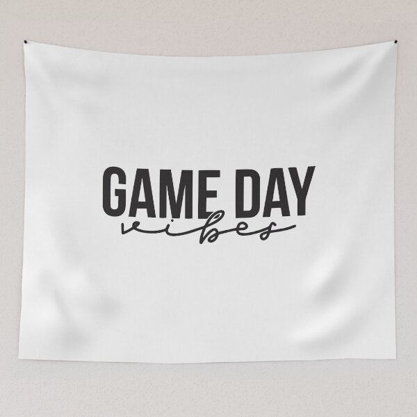 Item preview, Game Day Vibes, Football Volleyball Baseball designed and sold by graphic-genie.