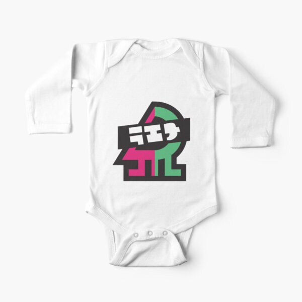 SquidForce Splatfest Tee 2 Body de manga larga para bebé