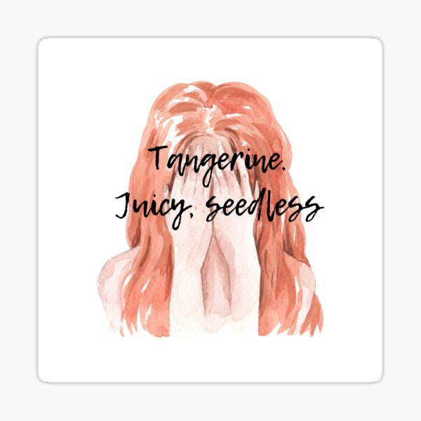 Copy of Tangerine Sticker