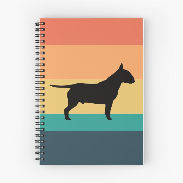 Artikelvorschau, Bullterrier-HundeVintager Sonnenuntergang - Bullterrier-Hundebesitzer entworfen und verkauft von DPattonPD.