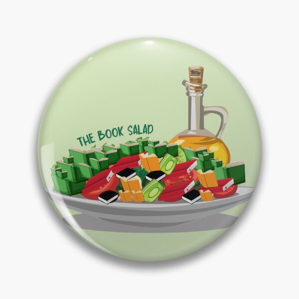 Item preview, The Book Salad (with words) designed and sold by tmdaliggr.