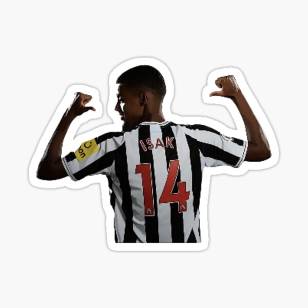 Aperçu de l'œuvre Alexandre Isak Newcastle créée et vendue par ijdesigns.