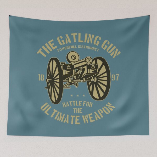 Item preview, The Gatling Gun - Ultimate Weapon, Vintage  designed and sold by MohazSale.