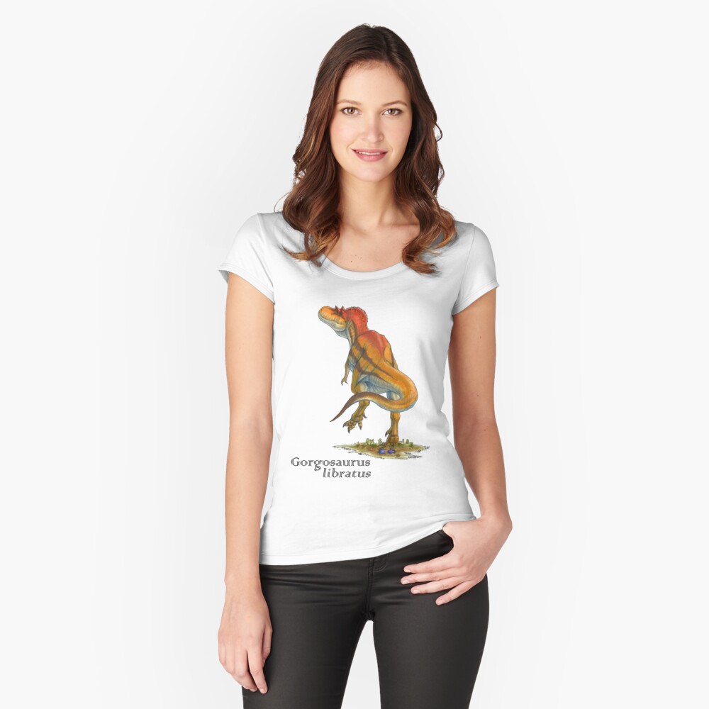 Item preview, Fitted Scoop T-Shirt designed and sold by ZDutta.