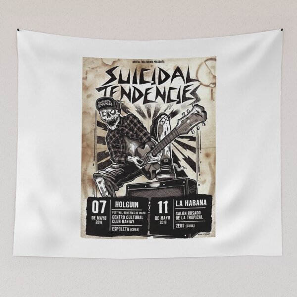 Item preview, Mens Womens Tour Music SUICIDAL Tour Posters Band Rock designed and sold by MoreauBouvet.