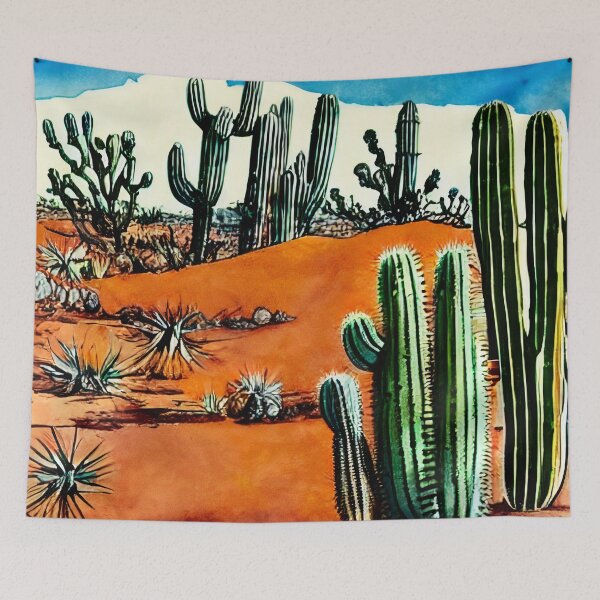 Item preview, Cactus Desert #47 designed and sold by Brendan Arthur Ring.
