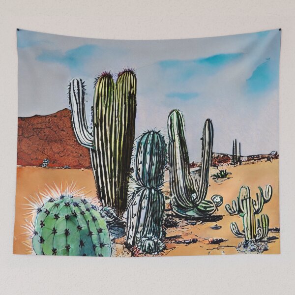 Item preview, Cactus Desert #49 designed and sold by Brendan Arthur Ring.