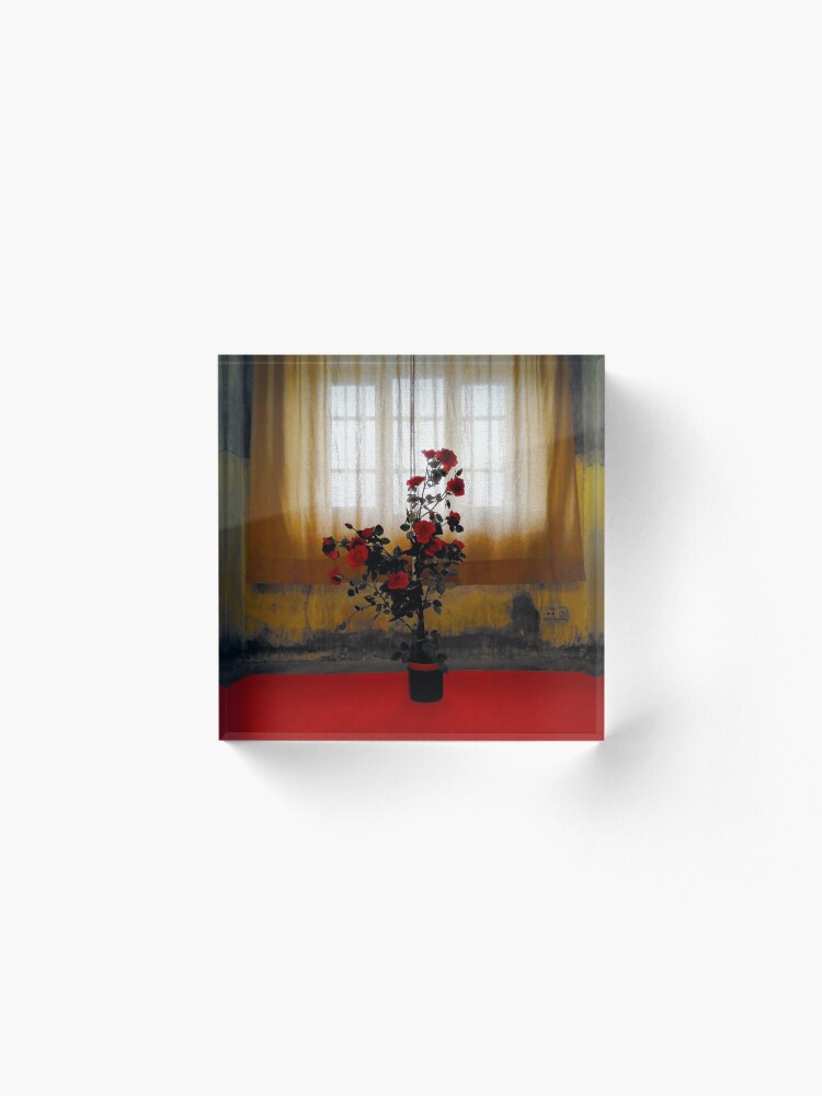 Alternate view of the Rose Acrylic Block