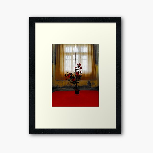 the Rose Framed Art Print
