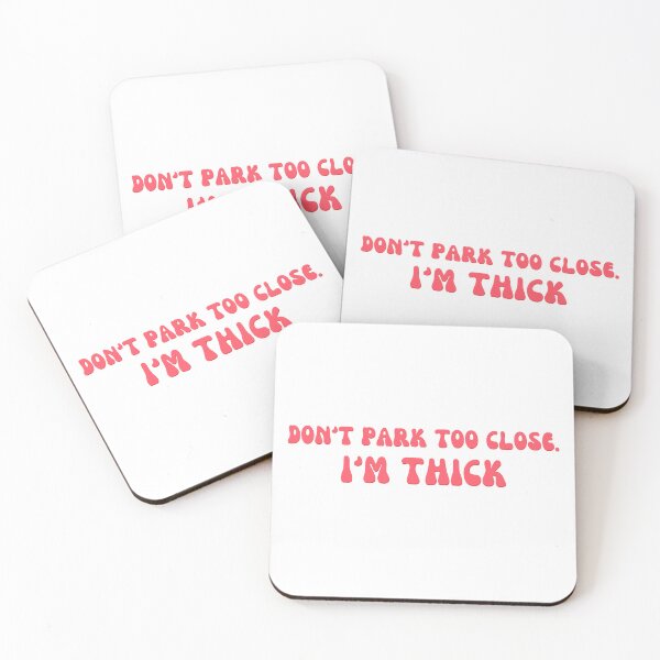 Item preview, Don't Park Too Close I'm Thick Bumper designed and sold by yass-art.