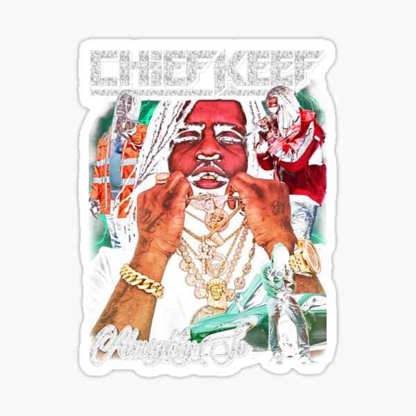 &ldquo;chief keef&rdquo; Sticker for Sale by wagzlogo | Redbubble