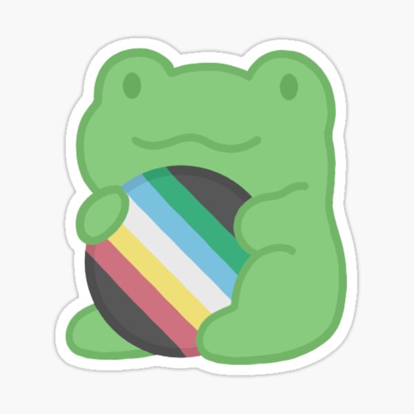 Item preview, Frog Pride - Disability Flag  designed and sold by oh-msbelover.
