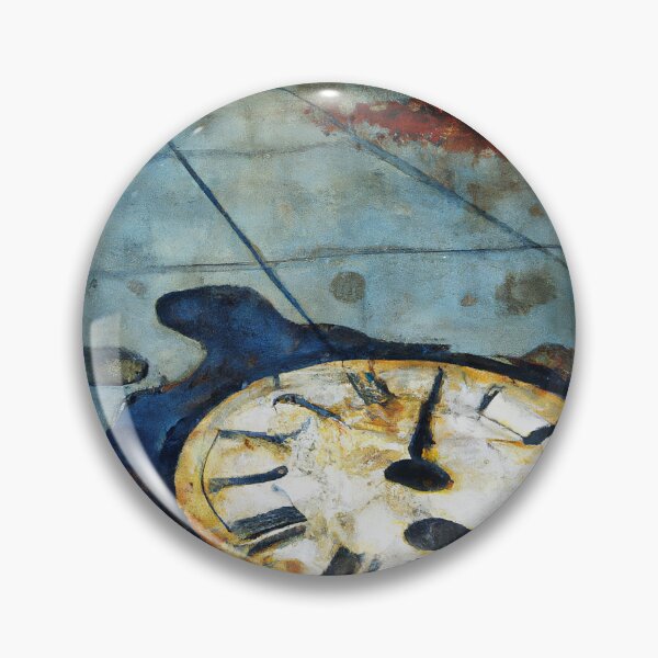 Item preview, Surrealistic Time - an old clock fallen onto the pavement melting away as time goes by designed and sold by ANTHONYBVLGARI.