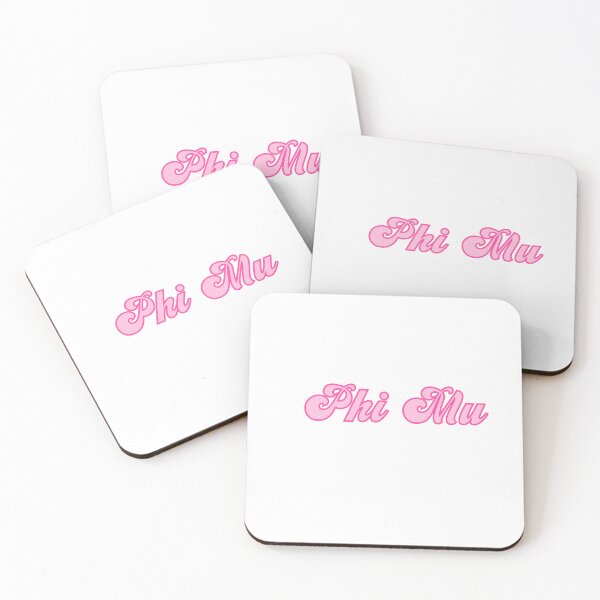 Item preview, Pink retro phi mu designed and sold by emilyc02.