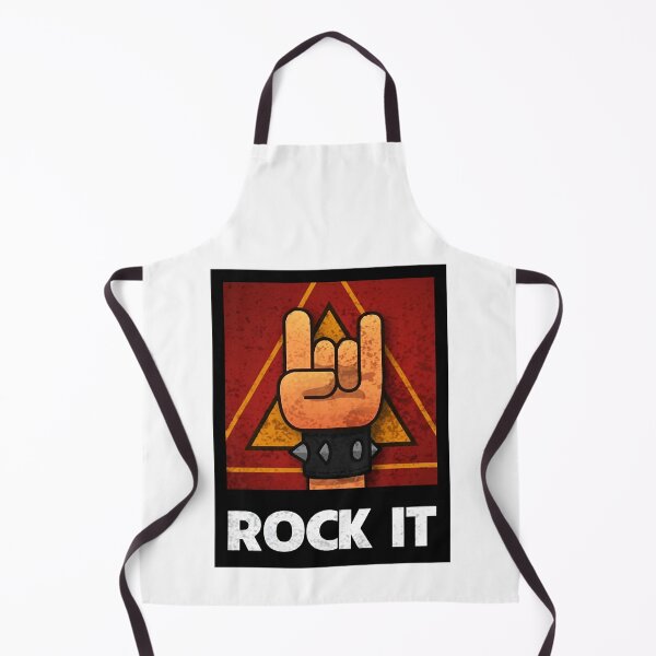 Item preview, Retro Band Metal ROCK IN love metal designed and sold by MoreauBouvet.
