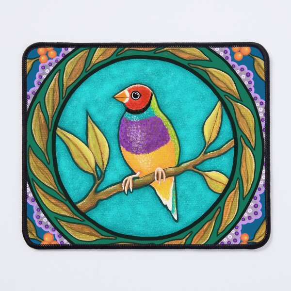 Item preview, Rainbow Finch designed and sold by Soozie Wray.