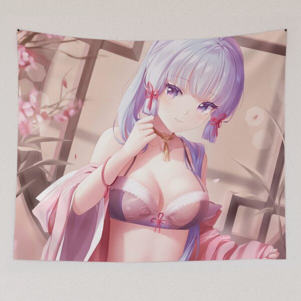Item preview, Kamisato Ayaka Genshin Impact Anime Waifu designed and sold by willybatlong.