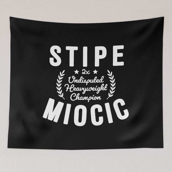 Item preview, Stipe Miocic 2x Undisputed Heavyweight Champion (White) designed and sold by freelobster.