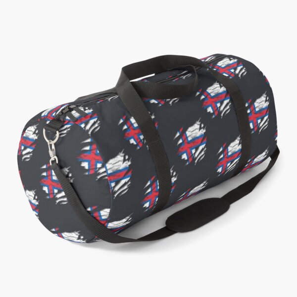 Item preview, Ripped Rip Open Faroe Islands Flag Palm designed and sold by rafaeltto.