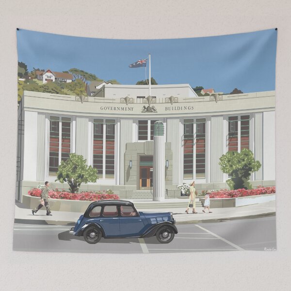 Item preview, Napier Government Buildings, Napier, New Zealand 1938 designed and sold by contourcreative.
