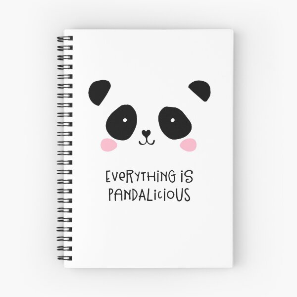 Item preview, Cute Panda Bear Design - Everything is Pandalicious designed and sold by augenpulver.