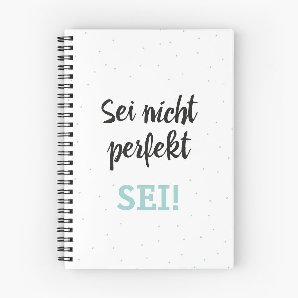 Item preview, Sei nicht perfekt SEI / Poster Spruch  designed and sold by PIY.