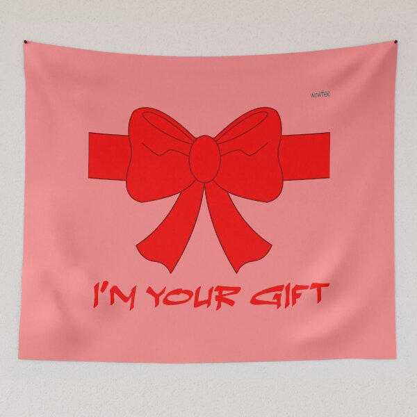 Item preview, I'm your gift - Red bow designed and sold by wowitsmytshirt.