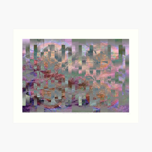 Breathless evening Art Print