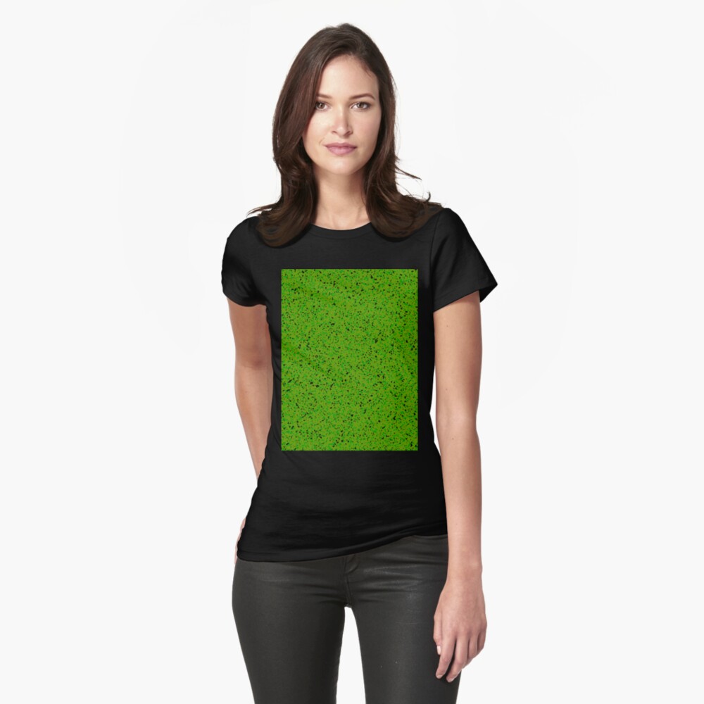 GLOW-IN-THE-DARK Nearly Solid Green - All Over Pattern iPhone Case