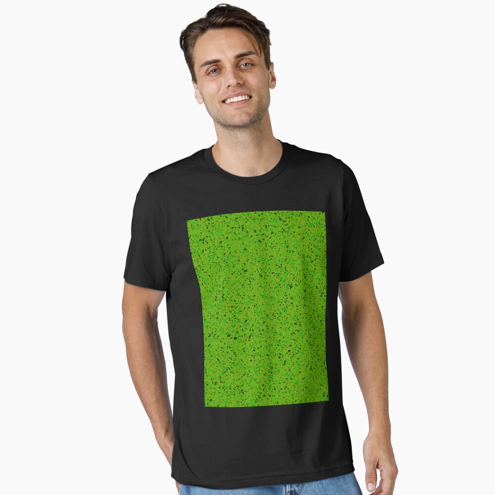 GLOW-IN-THE-DARK Nearly Solid Green - All Over Pattern iPhone Case