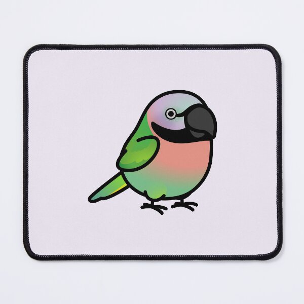 Item preview, Chubby Moustached Parakeet - Female designed and sold by birdhism.