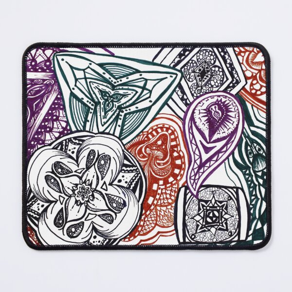 Item preview, Colorful Trippy Mandalas designed and sold by Lucidesigns.