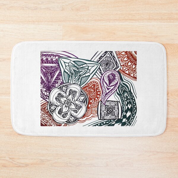 Item preview, Colorful Trippy Mandalas designed and sold by Lucidesigns.