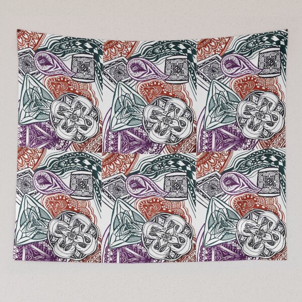 Item preview, Colorful Trippy Mandalas designed and sold by Lucidesigns.